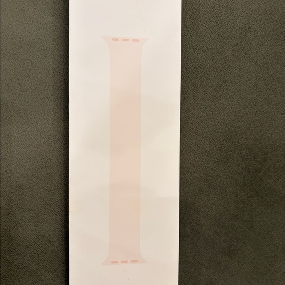 Apple Silicone Watch Strap - Light Blush Solo Loop 0 - Picture 1 of 6